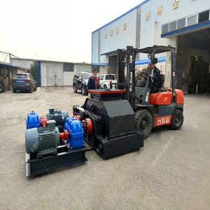 2PG800X600對輥破碎機發貨圖片_發往重慶_鵝卵石制砂