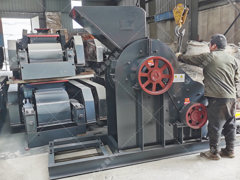 SCF800X600雙級粉碎機發貨圖片_發往山東濟南_破碎煤矸石 SCF800X600雙級粉碎機發貨圖片_發往山東濟南_破碎煤矸石