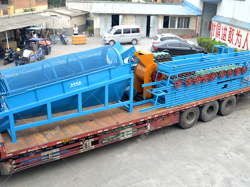 86雙級(jí)粉碎機(jī)生產(chǎn)線發(fā)貨圖片_發(fā)往廣西百色_破碎篩分金礦石 86雙級(jí)粉碎機(jī)生產(chǎn)線發(fā)貨圖片_發(fā)往廣西百色_破碎篩分金礦石